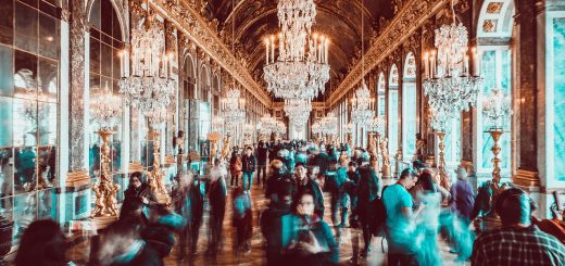 Parchet artistic Versailles - la palat- sursa pixabay.com
