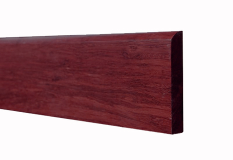 Plinta parchet de bambus densificat - Culoare Mahon (MSW-B)