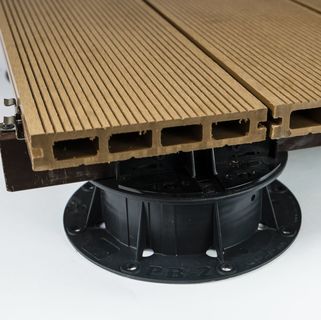 Pardoseala exterior compozit (deck WPC) culoare teak, D-TWPC 2900x150x25 mm 5