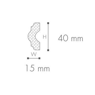 Profil tavan (cornisa), Nomastyl I 2
