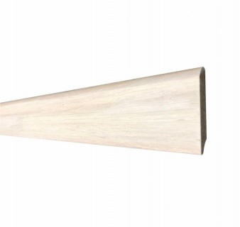 Plinta Bambus Densificat  Culoare Alb  1850x70x14 mm (ADW-B)