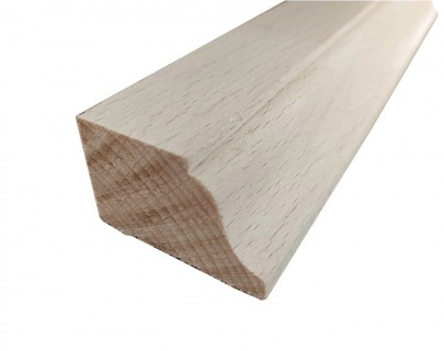Pervaz din fag masiv  20x35 mm