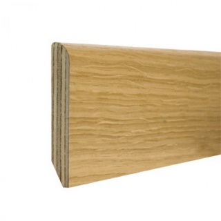 Plinta din stejar stratificat  80x13 mm