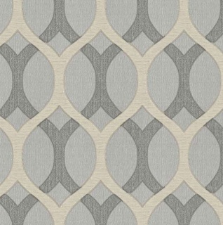 Tapet geometric gri deschis cu bej  Delen  cod Z72037