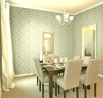 Tapet geometric cu nuante de maro, crem si auriu, Delen, cod Z63031 2