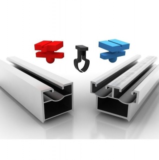 Kit Magnet de montaj pentru deck lemn Cumaru  Ipe cu prindere ascunsa fara suruburi