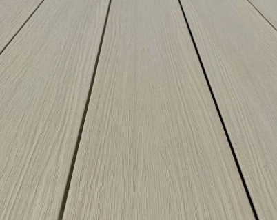 Deck compozit, Exterpark Tech Cube, Crema, Sistem Instalare Magnet, 22x145x2200mm 5