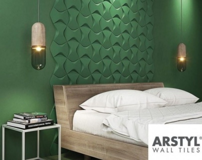 Panou decorativ 3D pentru interior,  Arstyl - WING, 175X250X25 mm (3015486) 1