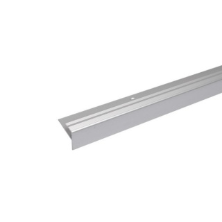 Profil aluminiu pentru treapta cu surub, Argintiu, A60, 40x22mm, 0.9 m 1