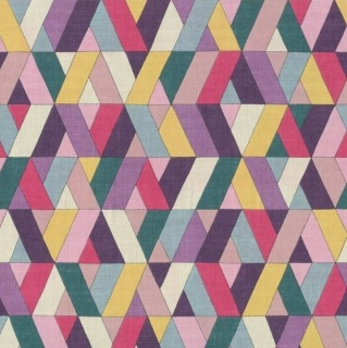 Tapet superlavabil, Rasch, model geometric multicolor, cod 536751 1