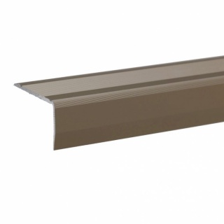 Profil aluminiu pentru treapta cu surub,S42, Sampanie, 40x22mm, 3 m 1