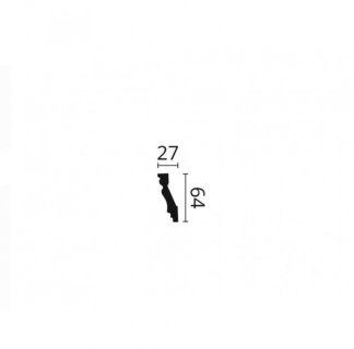 Profil tavan (cornisa), Arstyl Z8, 65x30x2000mm 2