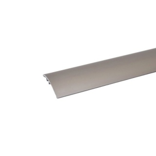 Profil trecere diferenta de nivel din aluminiu  cu surub mascat  Sampanie  S65  2.7 m