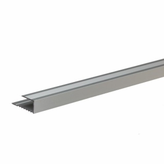 Profil aluminiu terminatie parchet,S63, Argintiu, 8.9x29mm, 2.7 m 1