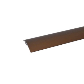 Profil trecere diferenta de nivel din aluminiu, cu surub mascat, Bronz, S65, 0.93 m 1