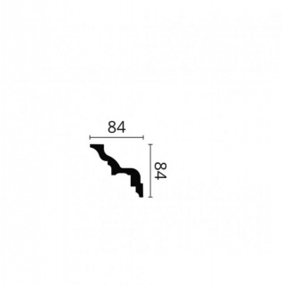 Profil tavan (cornisa), Arstyl Z2, 85x85x2000mm 3