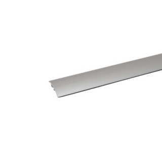 Profil trecere din aluminiu  cu surub mascat  Argintiu  S66  2.7 m