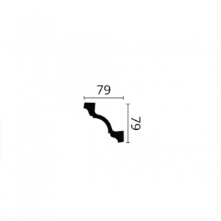Profil tavan (cornisa), Arstyl Z19, 79x79x2000mm 2