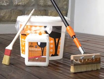 Detergent special pentru suprafetele din lemn la exterior, DeckDegrayer, LOBA 2