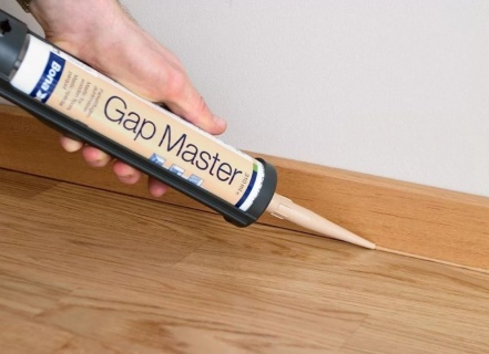 Chit rosturi parchet si plinta, Gap Master, Bona, 310ml, culoare nuc 4