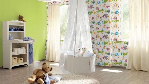 Tapet viu colorat cu animale dragute pentru camera copiilor, D503050E 2