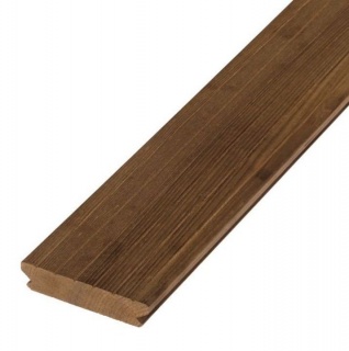 Podele terasa (decking), frasin thermo, riflat, 3000-3700x100x21mm 3