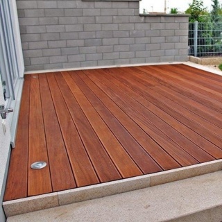 Podele terasa lemn exotic, cumaru neted , 21x145x2140-5490mm, cod: 55992/0275 2