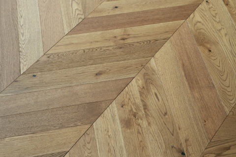 Parchet stratificat stejar CD, chevron 45, 500x90x10/3mm, HERSTM-OAK270 5