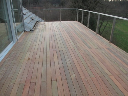 Deck Ipe Lapacho KD, neted, 20x90x920-1550 mm, RW-D-IPE-S 2