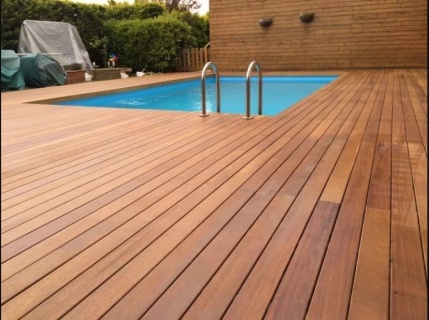 Deck Iroko neted, KD, 20x90x1850-4550 mm, RW-D-IRK-90L 2