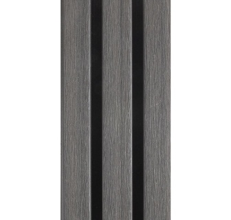 Lambriu WPC, profil riflaj, culoare Gri Inchis, 33x170x2900 mm, WEO35-G 2