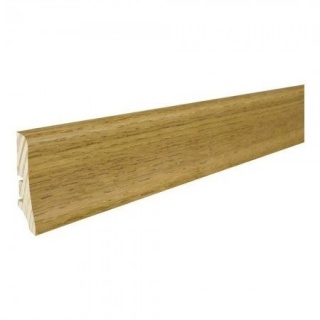 Plinta MDF furniruit culoare stejar natur, 20x58x2200 mm, P20 1