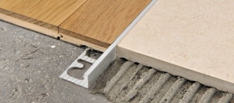 Profil terminatie din aluminiu argintiu, Proterminal, 10 mm, PTAA10 2