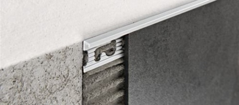 Profil terminatie din aluminiu argintiu, Proterminal, 10 mm, PTAA10 5
