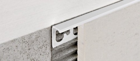 Profil terminatie din aluminiu argintiu, Proterminal, 10 mm, PTAA10 4