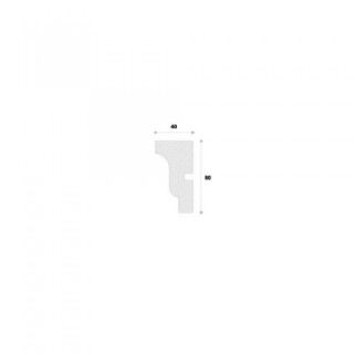 Ancadrament Decorativ Fereastra, NA103, 80x40x2000 mm 2