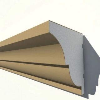 Cornisa Decorativa Exterior  NC121  250x200x2000 mm