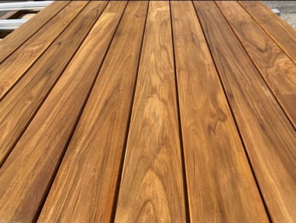 Deck Teak, Exterpark, Sistem Instalare Magnet, 19x45-57x400-2400 mm 2