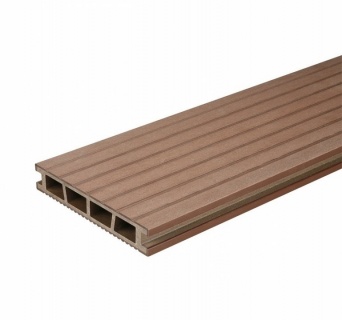 Deck WPC, Bergdeck, culoare castaniu, BD10-CN, 25x150x2400/3000/4000 mm 1