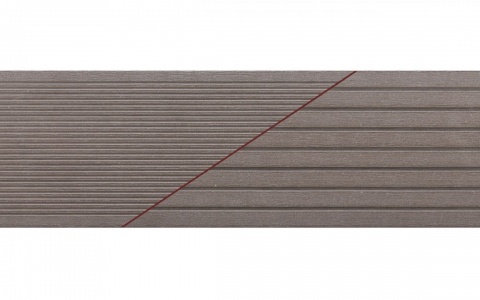 Deck WPC, Bergdeck, culoare nuc, BD10-WN, 25x150x2400/3000/4000 mm 3