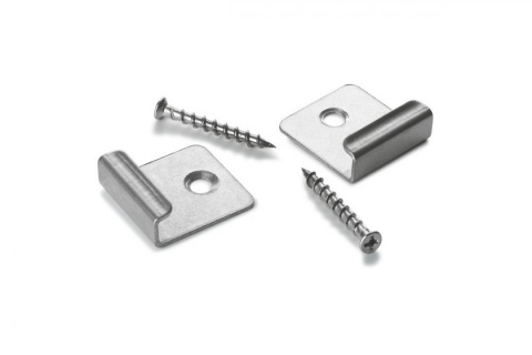 Kit montaj deck Bergdeck 15 cleme de capat, 15 suruburi, BDZKS0 1