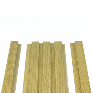 Lambriu MDF cu riflaj, decorativ, Stejar, 2800x117x12 mm, 12117/S 3