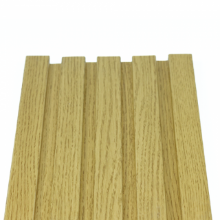 Lambriu MDF cu riflaj, decorativ, Stejar, 2800x117x12 mm, 12117/S 2