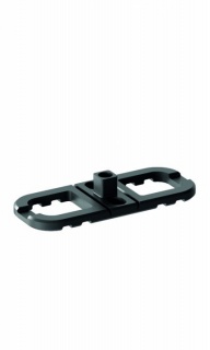 Clema deck, polipropilena, neagra, 70x28x4mm, ROT-SNAP 1