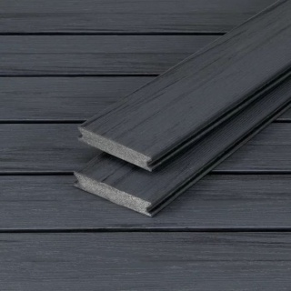 Podele compozit  WPC UPM Piazza Pro, Streaked Ebony, 25x140x4000 mm, 55961/8340 1