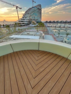 Deck compozit, Exterpark Tech Supreme, Burma , Sistem Instalare Magnet, 23x145x2200 mm 5