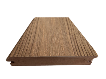 Deck compozit, Exterpark Tech Supreme, Sienna , Sistem Instalare Magnet, 23x145x2200 mm 1