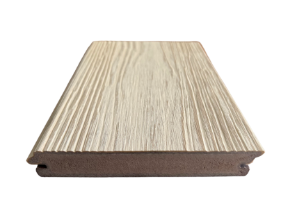 Deck compozit, Exterpark Tech Supreme, Strand , Sistem Instalare Magnet, 23x145x2200 mm 1