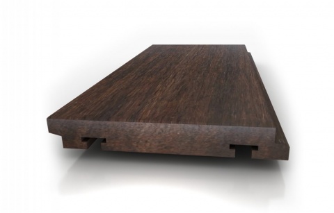 Deck Bambus Carbonizat, Exterpark, Sistem Instalare Magnet, 20x139x1860 mm 2