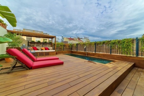  Deck Bambus Natur, Exterpark, Sistem Instalare Magnet, 20x139x1860 mm 4